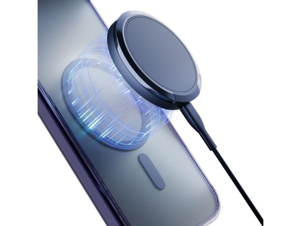 3MK Frosty Mag Apple iPhone 16 Pro telefondeksel i lilla farge