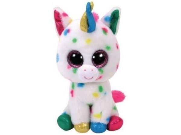 Harmonie Beanie Boos pehmoinen yksisarvinen maskotti 15 cm