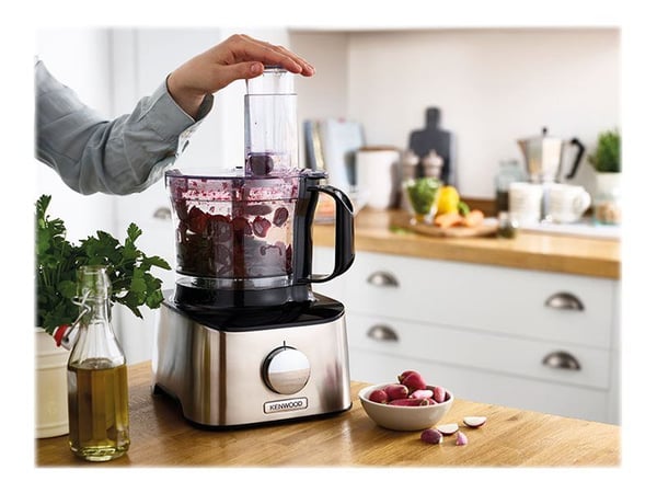 Kenwood FDM307SS, 2,1 L, Ruostumaton teräs, 1,2 L, 3 levyt, 1,2 kg, Muovi