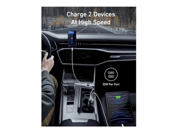 ANKER CAR CHARGER (167.5W, 3 PORTS) WITH