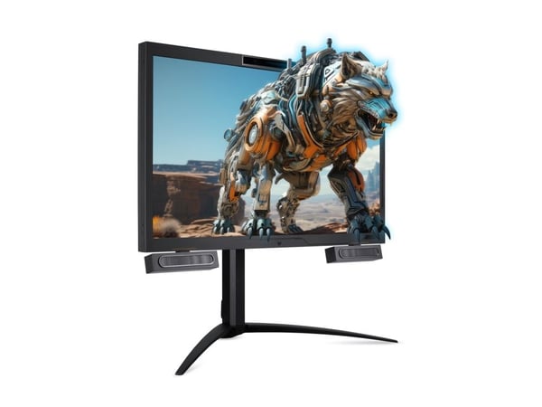 Acer Predator SpatialLabs View PSV27-2 - LCD-skjerm - 27" - 3840 x 2160 4K UHD (2160p) @ 160 Hz - AHVA - 400 cd/m² - 5 ms - HDMI, DisplayPort, USB-...