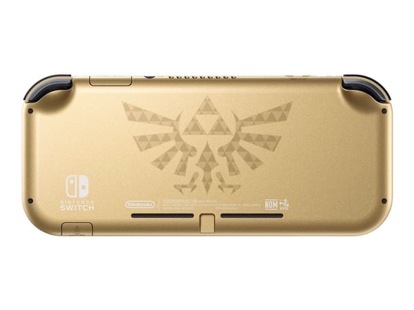 Nintendo Switch Lite - Hyrule Edition - håndholdt spillkonsoll - gull - med Nintendo Switch Online + Expansion Pack 12-måneders medlemskap