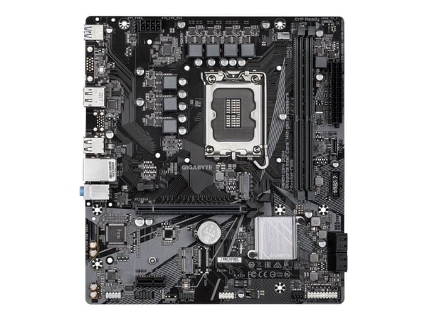 Gigabyte H610M D3W DDR4 - 1.0 - hovedkort - micro ATX - LGA1700-sokkel - H610 Chipset - USB-C 3.2 Gen 1, USB 3.2 Gen 1 - Gigabit LAN - innbygd graf...