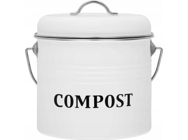 Maku kompostboks 3,5 l hvit