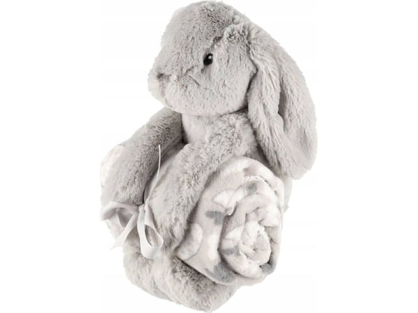 4Living pledd Throw and plush Bunny 75x100 cm