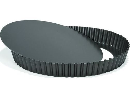 Patisse quicheform med løs bunn 28 cm stål antrasitt