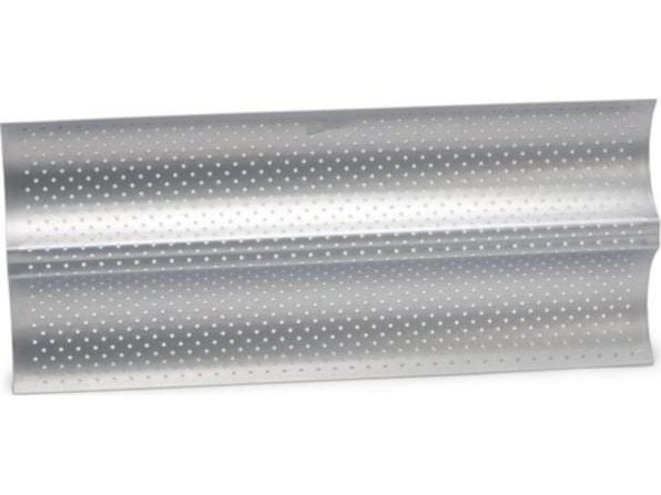 Patisse baguetteformer i rustfritt stål 38 x 16 cm - 2 deler
