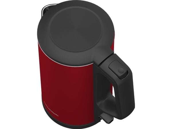Grundig WK 8340, 1,7 l, 2200 W, Rød, Rustfritt stål, Vannivåindikator, Trådløs