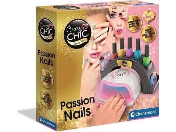 Clementoni Crazy Chic Salon neglelakkering / negle styling-set