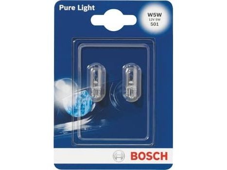 Bosch Pure Light lampa W5W 12V - 2 st.
