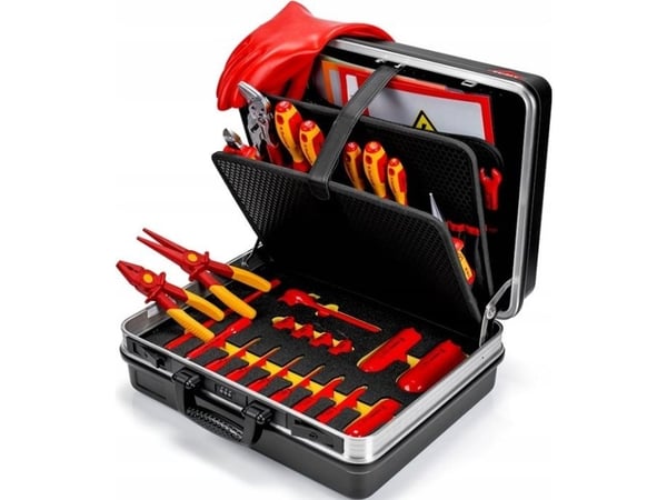 Knipex verktøysett GRUNNLEGGENDE VERKTØYKASSE ELEKTROMBILITET 465*200*410MM