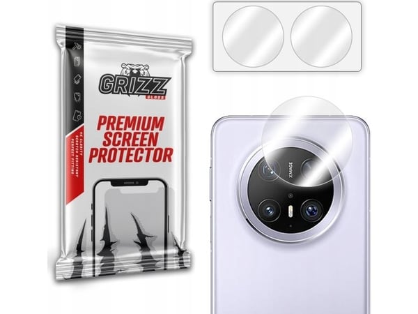 Skjermglass til kamera GrizzGlass HybridGlass til Huawei Mate 70 Pro