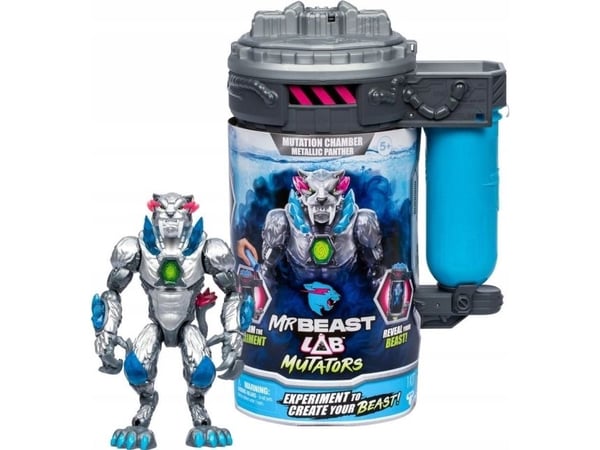 MrBeast Lab Mutant action figur! Metalic Panther