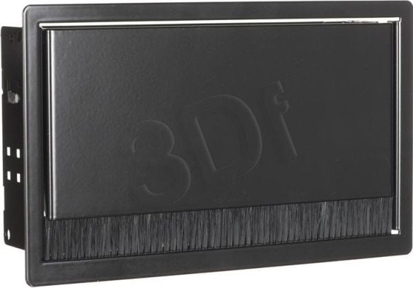 Bachmann CONI built-in frame short - Black, RAL 9005