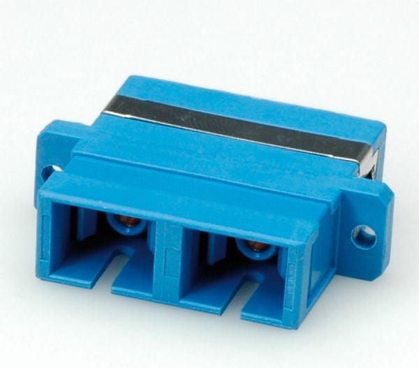 ROLINE Fibre Optic Adapter SC Duplex Multimode PB, SC/SC, Sininen, Muovi, 1 kpl
