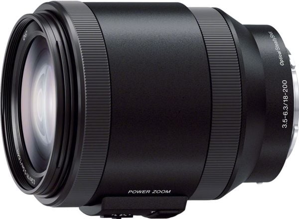 Sony SELP18200, Teleobjektiivi, 17/12, 18 - 200 mm, lasivakaaja, Sony E