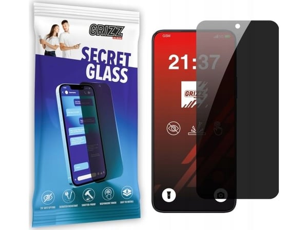 GrizzGlass SecretGlass personvernglass for Honor X5b