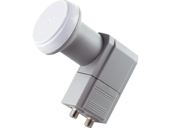 Schwaiger LNB2 - Pienitilavuuksinen lohkomuunnin - kaksinkertainen LNB