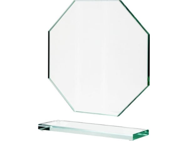 Victoria Sport glass-trofe med knust base