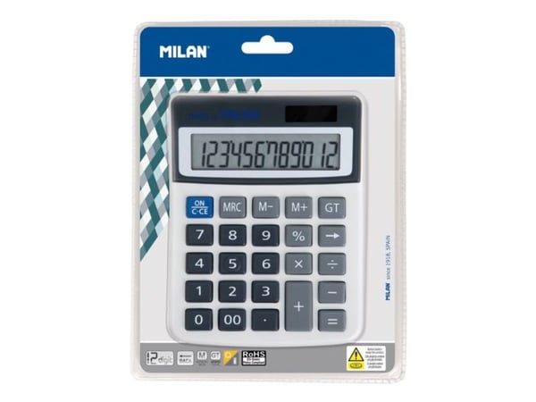 Milan kalkulator Kalkulator 12 posisjoner, beige 40925BL