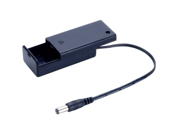 Conrad SBH-9VAS+DC PLUG, 9V, Sort, 1 stykker