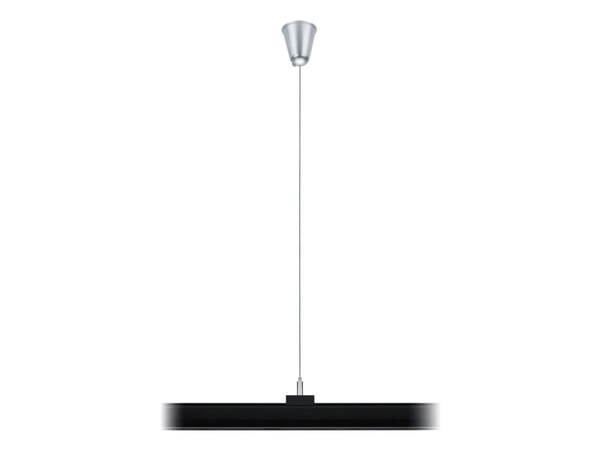 Paulmann 95585, Oppheng av ståltau, Sort, Metall, Sykehusrom, Restaurant, Butikkrom, Lager, 4,2 cm, 3000 mm