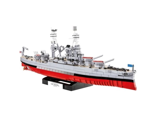 COBI USS Arizona (BB-39), Byggesett, 10 år, 2046 stykker