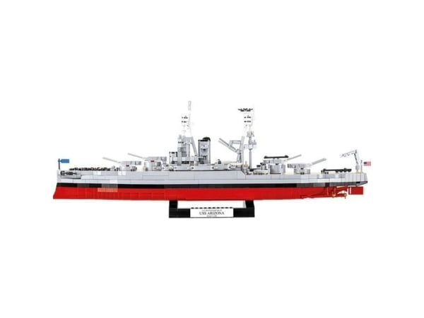 COBI USS Arizona (BB-39), Byggesett, 10 år, 2046 stykker