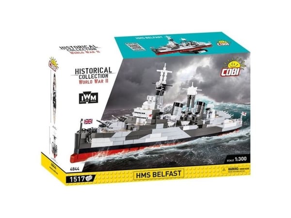 COBI HMS Belfast, Byggsats, 10 År, 1517 styck
