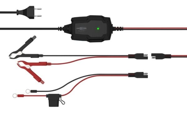 Ansmann 1001-0142, 6 - 12 V, Tyyppi C (Europistoke), 1 A, 230 V, Ylivaraus, Oikosulku, IP65