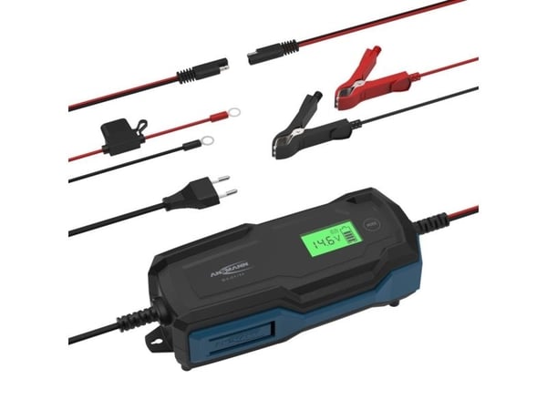 Ansmann 1001-0145, 6 - 14 V, Tyyppi C (Europistoke), 6 A, 230 V, Ylivaraus, Oikosulku, IP65