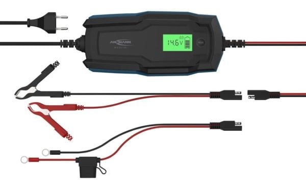 Ansmann 1001-0145, 6 - 14 V, Tyyppi C (Europistoke), 6 A, 230 V, Ylivaraus, Oikosulku, IP65