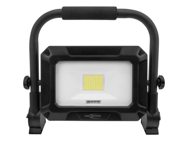 Ansmann FL50W-R, 50 W, LED, IP54, 4400 mAh, Sort, Flood work light