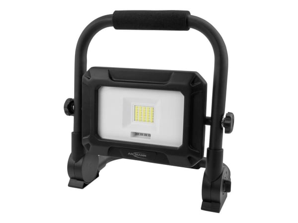 Ansmann FL20W-R, 20 W, LED, IP54, 4400 mAh, Sort, Flood work light