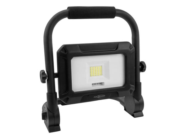 Ansmann FL20W-R, 20 W, LED, IP54, 4400 mAh, Sort, Flood work light