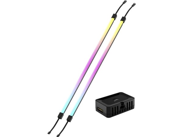 CORSAIR iCUE Link LS430 Aurora RGB - Belysningssett - svart - 430 mm