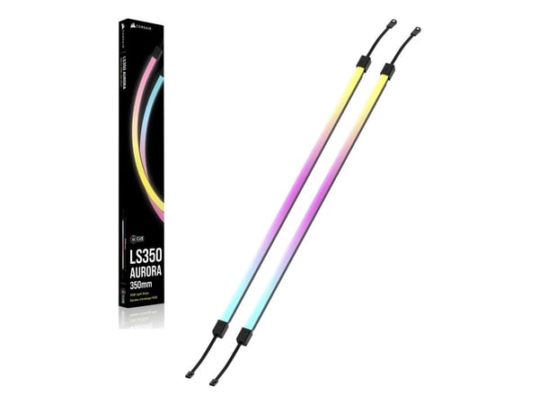 CORSAIR LS350 Aurora RGB - Belysningssett - svart - 350 mm
