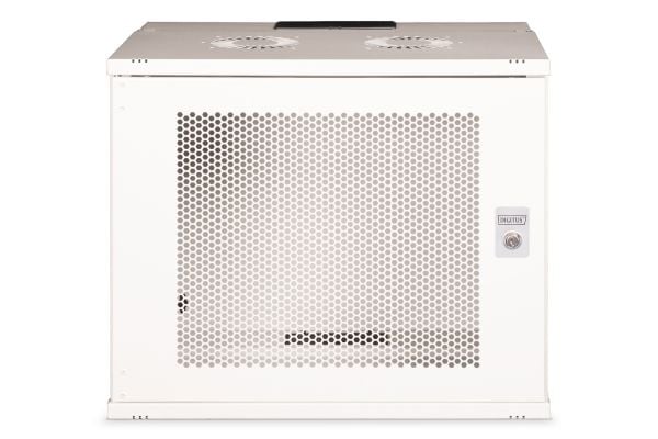 Digitus SOHO PRO Series - Skap - 540x400 mm (WxD) - veggmonterbar - RAL 7035, lysegrå - 9U - 19"