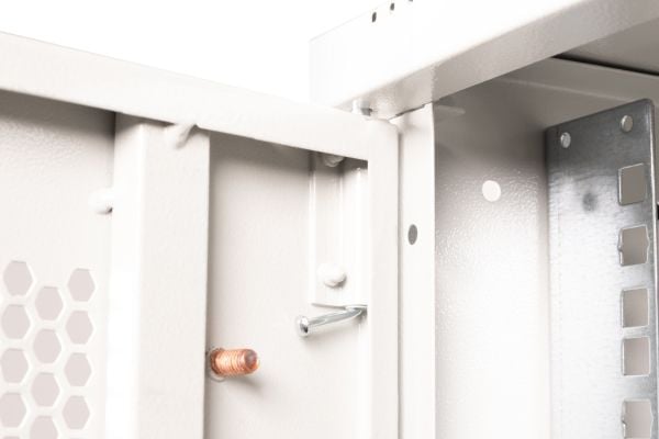 Digitus SOHO PRO Series - Skap - 540x400 mm (WxD) - veggmonterbar - RAL 7035, lysegrå - 9U - 19"