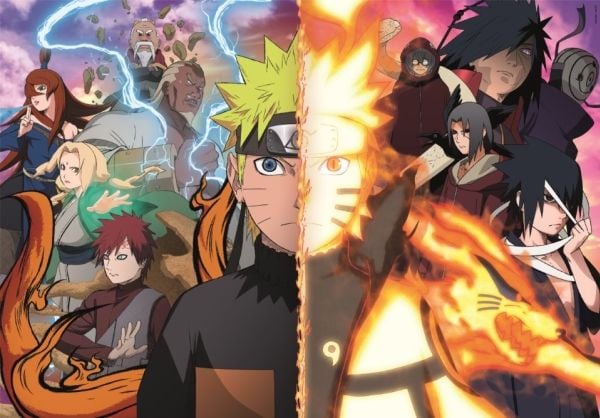 Clementoni CLE puslespill 500 HQC Anime Cube Naruto 35516