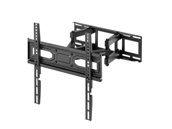 Savio UTV-02, 81,3 cm (32"), 177,8 cm (70"), 100 x 100 mm, 400 x 400 mm, Plast, Stål, Svart