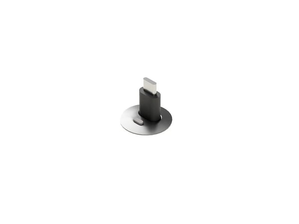 Ochno O-POS-LED-AL-1, USB C, alumiini, harmaa, LED, tila, 41 g, 1 kpl