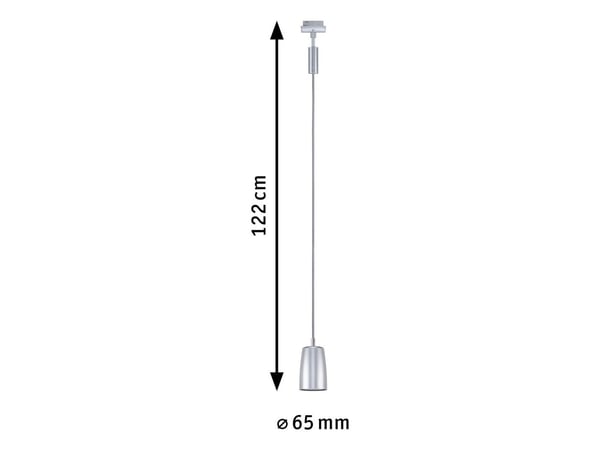 Paulmann 95625, 1 ampuller, LED, GU10, IP20, Kromfarget