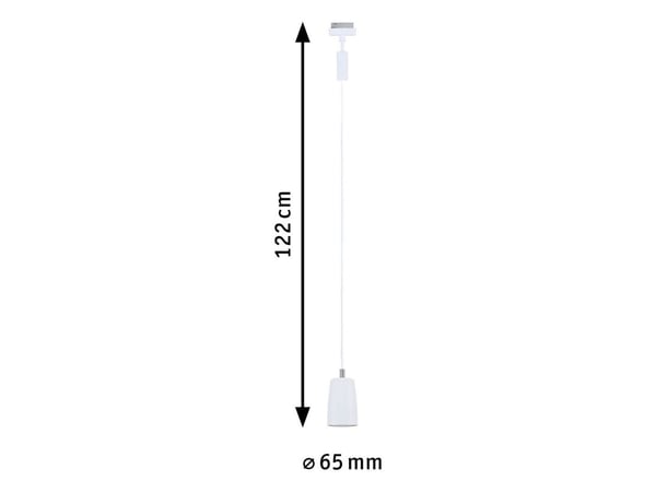 Paulmann 95626, 1 ampuller, LED, GU10, IP20, Hvit