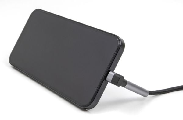 Delock USB 2.0-kabel USB Type-C hann til hann vinklet med stativfunksjon PD 3.0 60 W 1,5 m