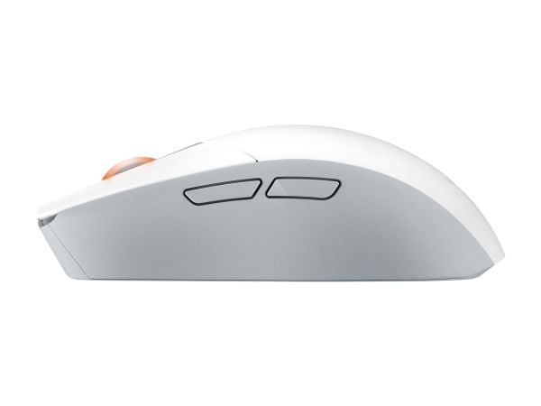 ASUS ROG Strix Impact III Wireless - Mus - høyre- og venstrehåndet - optisk - trådløs - Bluetooth 5.1, 2.4 GHz - USB ROG Omni trådløs mottaker - må...