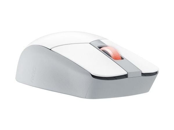 ASUS ROG Strix Impact III Wireless - Mus - høyre- og venstrehåndet - optisk - trådløs - Bluetooth 5.1, 2.4 GHz - USB ROG Omni trådløs mottaker - må...