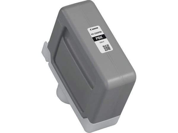 Canon PFI-3300PBK, Valokuva musta, 330 ml, 1 kpl, Kertapakkaus