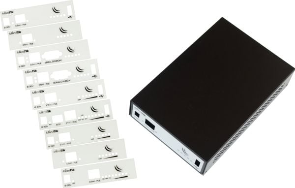 Mikrotik CA411-711, Suojus, Alumiini, Musta