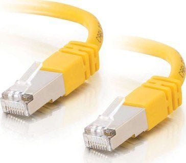 LOGON SSTP Cat5e, 0,15 m, Cat5e, RJ-45, RJ-45, Keltainen